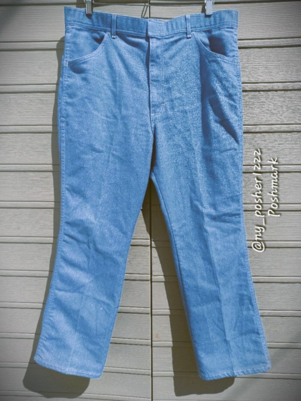 *𝓥𝓣𝓖 𝗪𝗿𝗮𝗻𝗴𝗹𝗲𝗿 Elite ESP Stretch Men's Light-Wash Jeans Blue Size38x29